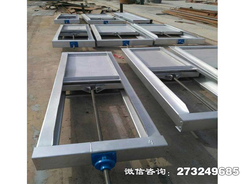 龙游县污水处理不锈钢闸门