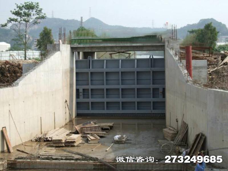 襄城水坝止水闸门